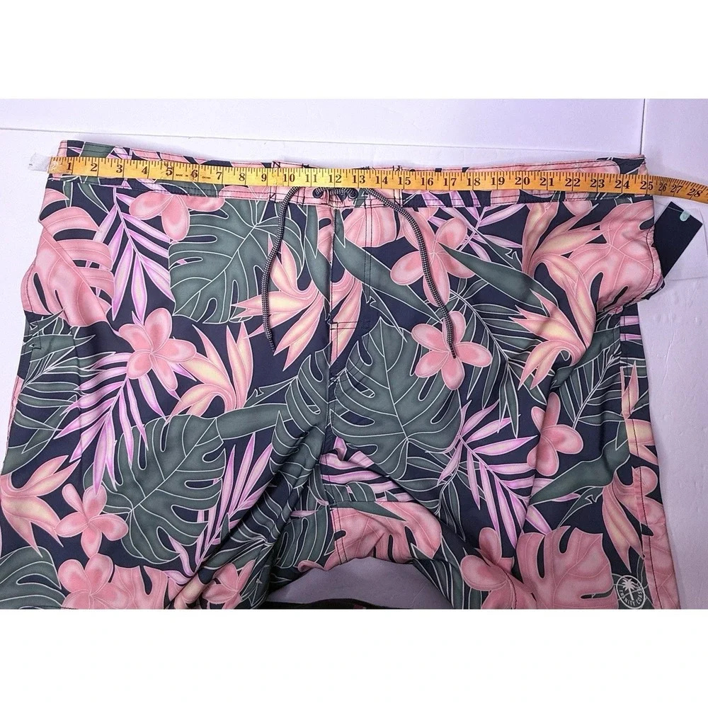 Kohls Swim Shorts Tropical Big & Tall Mens Size 4XBig Swimming Summer Trunks New
